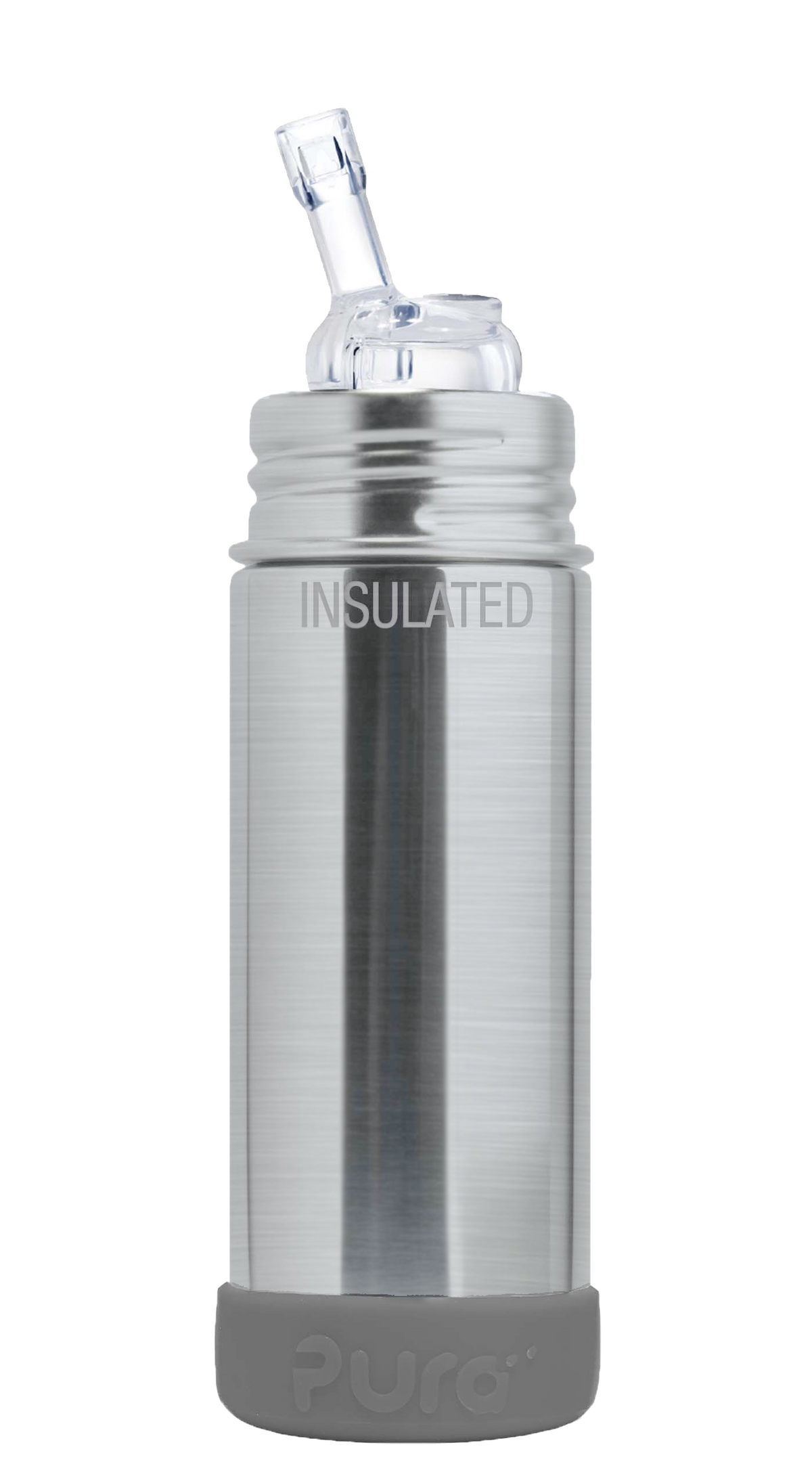 Ultimate 9oz Stainless Steel Baby Bottle, Sippy Cup, & Insulated Toddler  Water Bottle with Straw | All-in-1 Kit | Insulate 10+ Hours | Non-Toxic